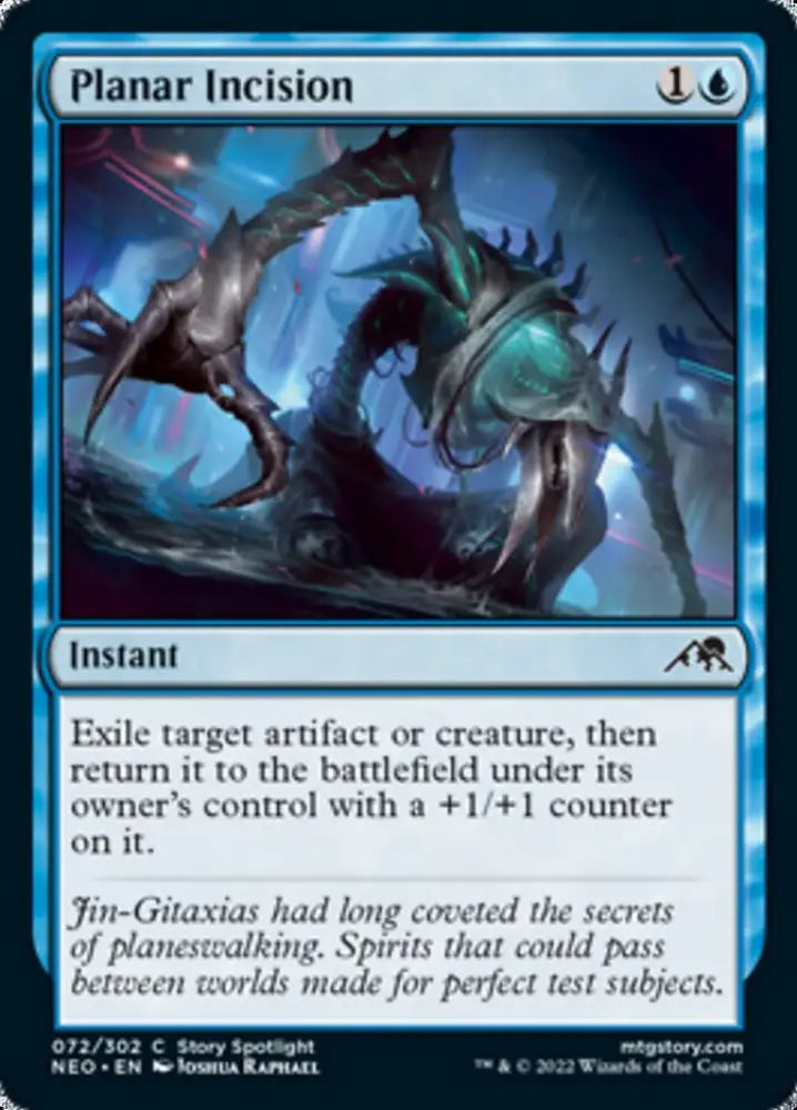 Planar Incision [Kamigawa: Neon Dynasty] - MTG Single