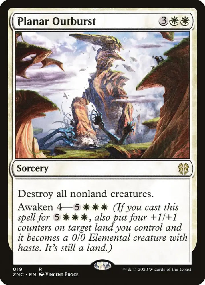 Planar Outburst [Zendikar Rising Commander] - MTG Single