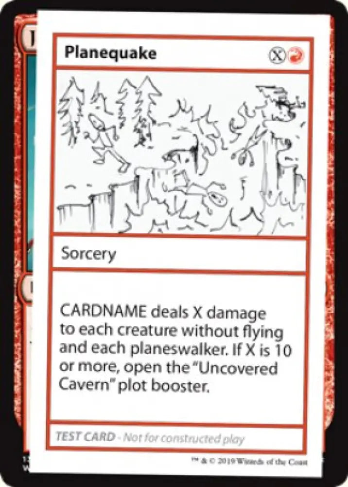 Planequake (2021 Edition) [Mystery Booster Playtest Cards] - MTG Single