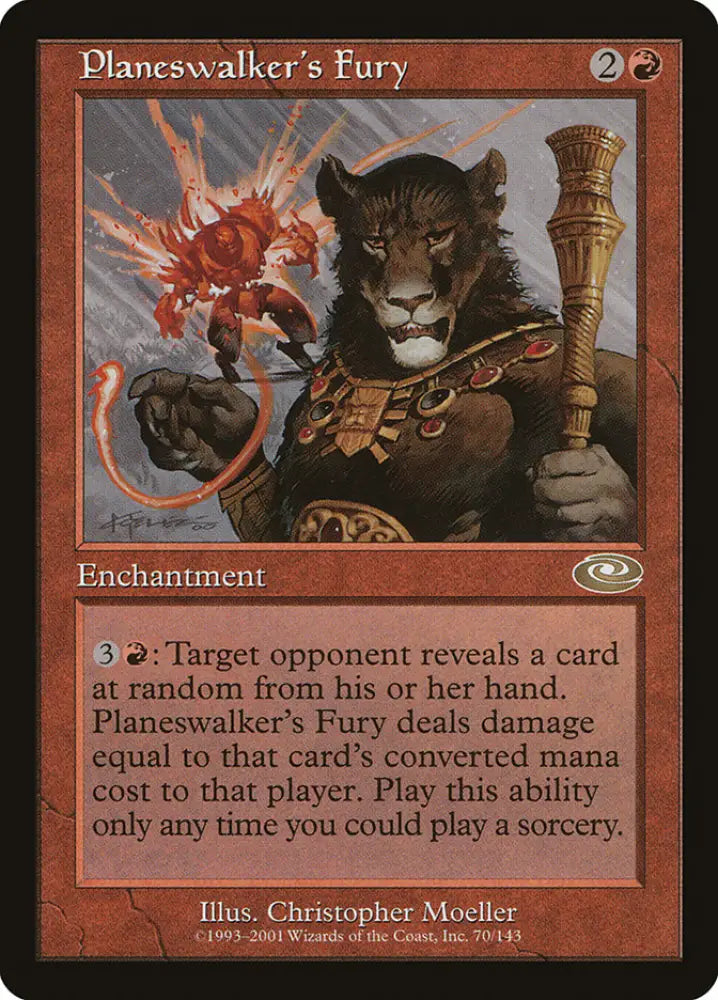 Planeswalker’s Fury [Planeshift] - MTG Single