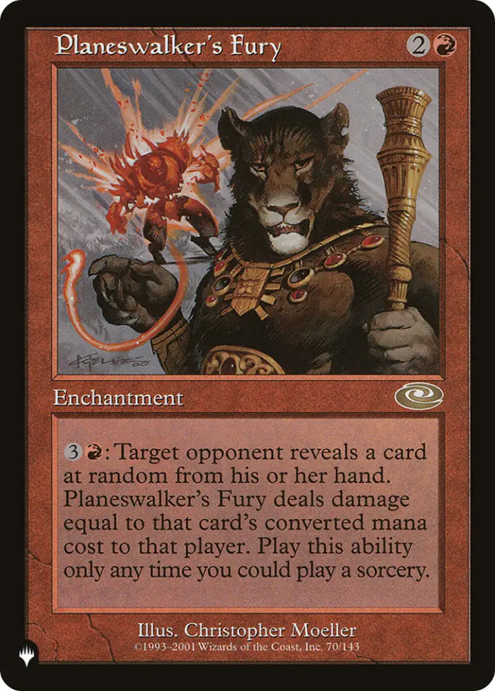 Planeswalker’s Fury [The List] - MTG Single