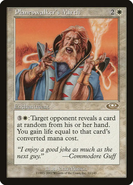 Planeswalker’s Mirth [Planeshift] - MTG Single