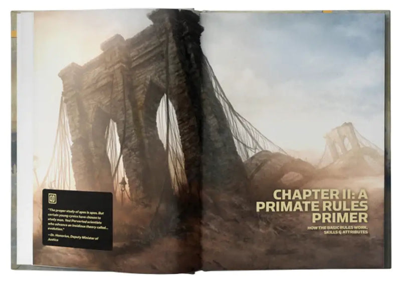 Planet Of The Apes RPG Core Rulebook (EN) - Role Playing Game