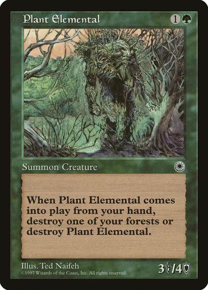 Plant Elemental [Portal] - MTG Single