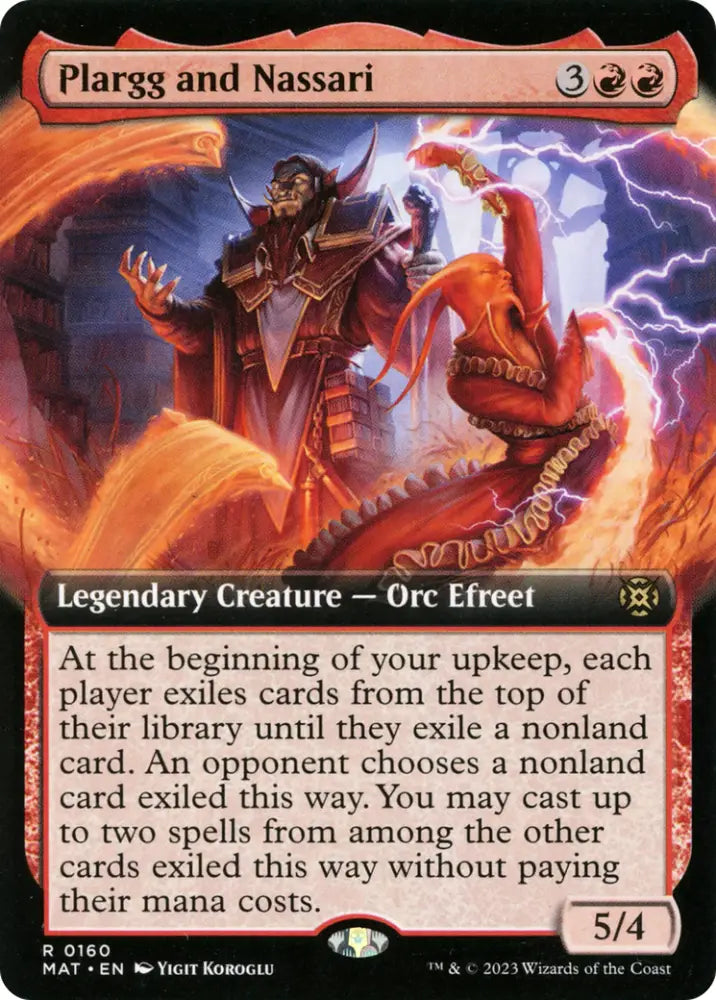Plargg and Nassari (Extended Art) [March of the Machine: The Aftermath] - MTG Single