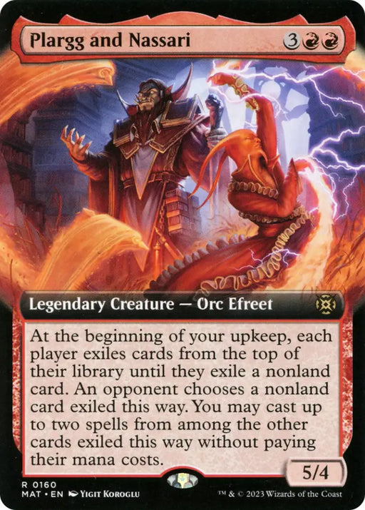 Plargg and Nassari (Extended Art) [March of the Machine: The Aftermath] - MTG Single