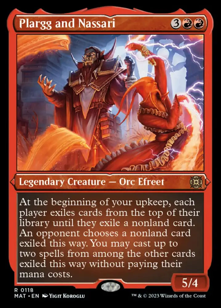 Plargg and Nassari (Foil Etched) [March of the Machine: The Aftermath] - MTG Single