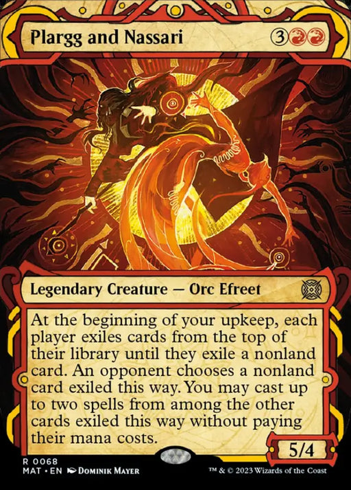 Plargg and Nassari (Showcase) [March of the Machine: The Aftermath] - MTG Single