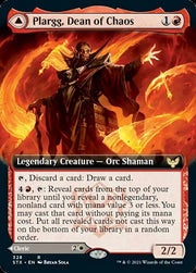Plargg Dean of Chaos // Augusta Dean of Order (Extended Art) [Strixhaven: School of Mages] - MTG Single
