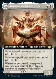 Plargg Dean of Chaos // Augusta Dean of Order (Extended Art) [Strixhaven: School of Mages] - MTG Single