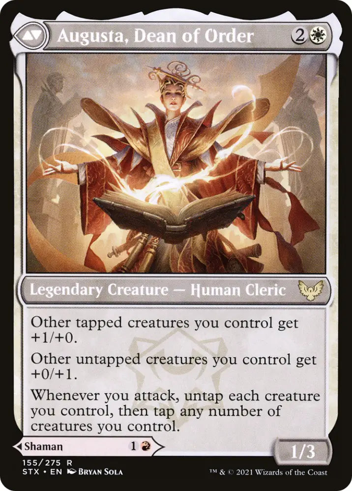 Plargg Dean of Chaos // Augusta Dean of Order [Secret Lair: From Cute to Brute] - MTG Single
