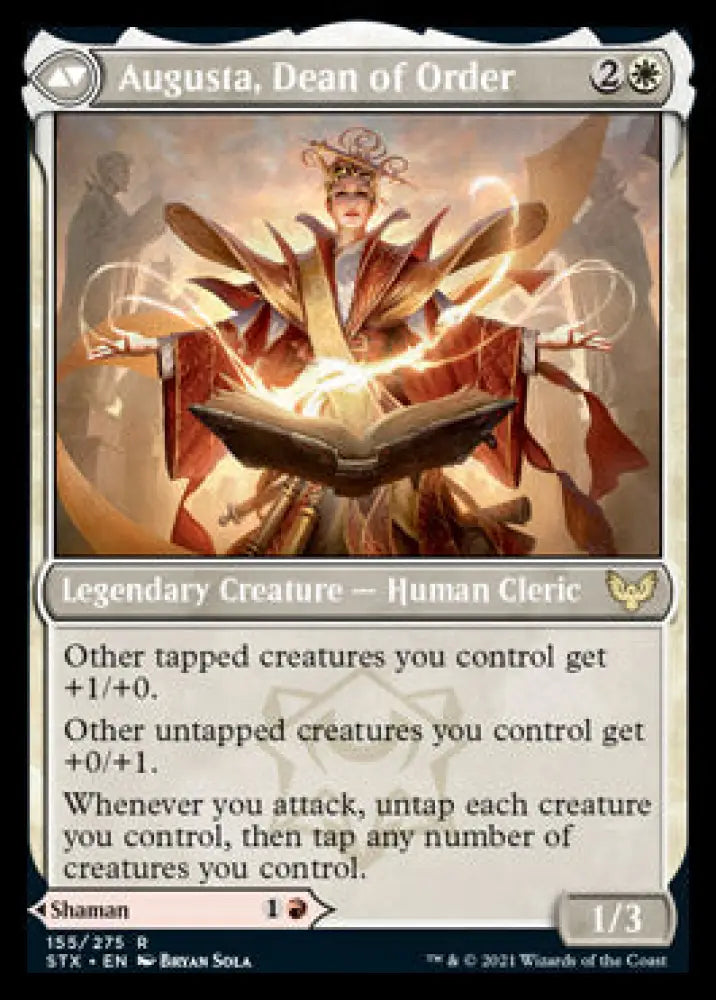Plargg Dean of Chaos // Augusta Dean of Order [Strixhaven: School of Mages] - MTG Single