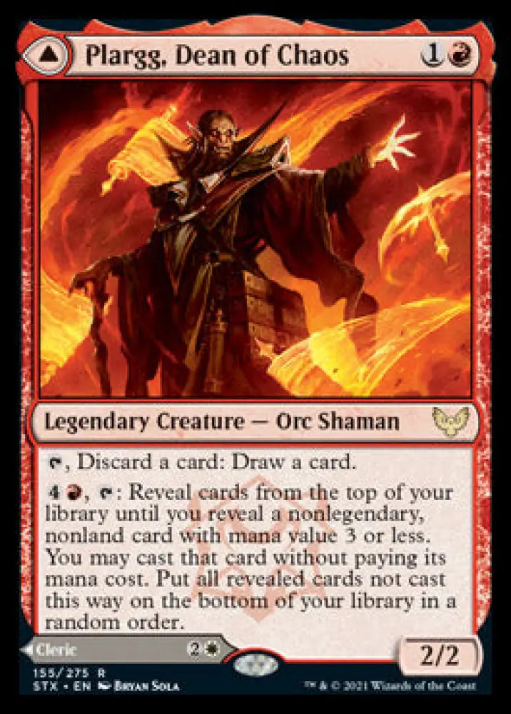 Plargg Dean of Chaos // Augusta Dean of Order [Strixhaven: School of Mages] - MTG Single