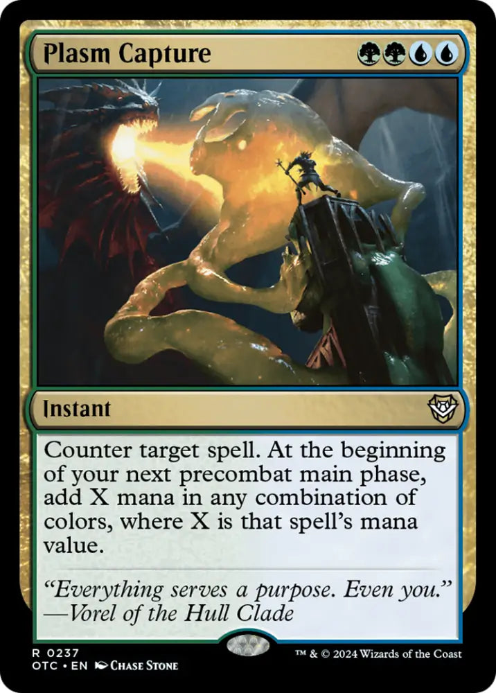 Plasm Capture [Outlaws of Thunder Junction Commander] - MTG Single