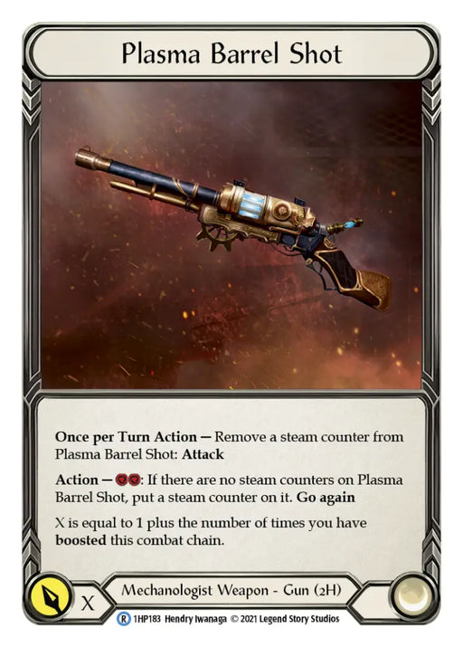 Plasma Barrel Shot [1HP183] (History Pack 1) - Flesh And Blood Single