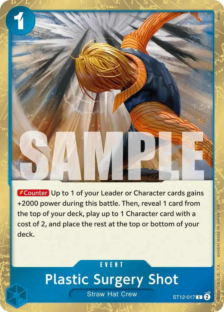 Plastic Surgery Shot - ST12-017 (Pirate Foil) [Premium Booster -The Best- Vol. 2]