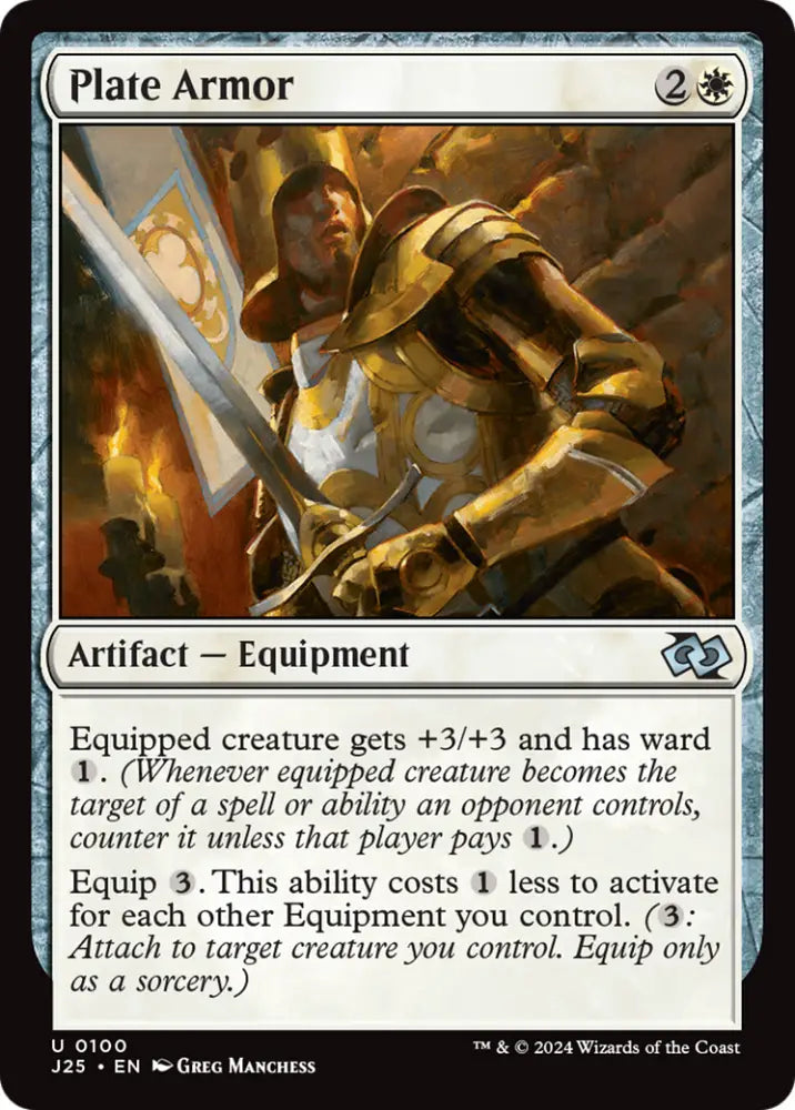 Plate Armor [Foundations Jumpstart] - MTG Single
