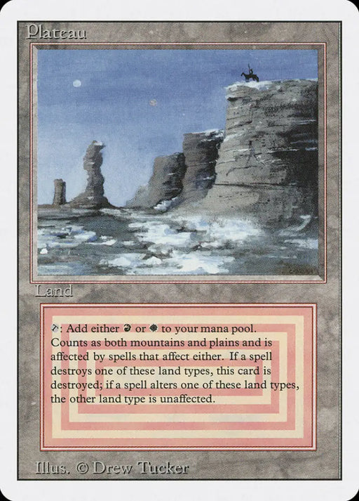 Plateau [Revised Edition] - MTG Single