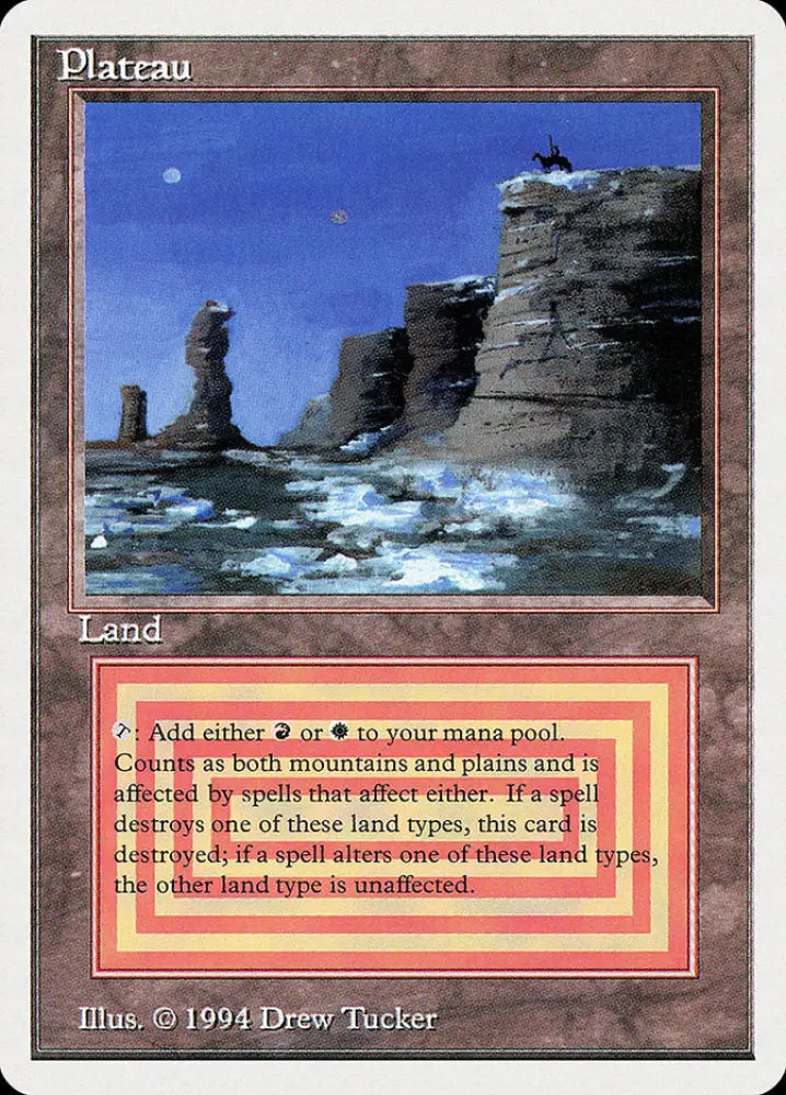 Plateau [Summer Magic / Edgar] - MTG Single