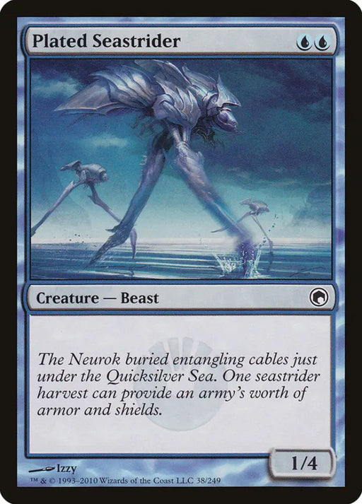Plated Seastrider [Scars of Mirrodin] - MTG Single