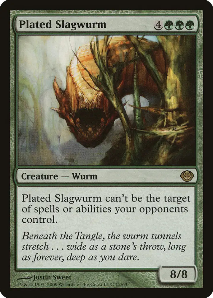 Plated Slagwurm [Duel Decks: Garruk vs. Liliana] - MTG Single