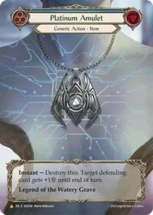 Platinum Amulet (Treasure) (SEA194) [High Seas]