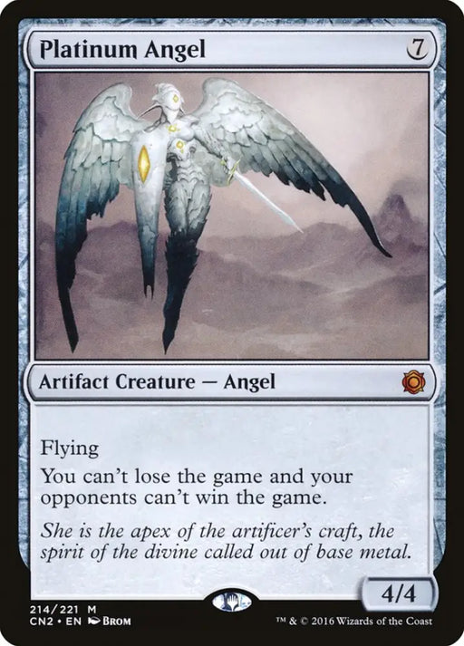 Platinum Angel [Conspiracy: Take the Crown] - MTG Single