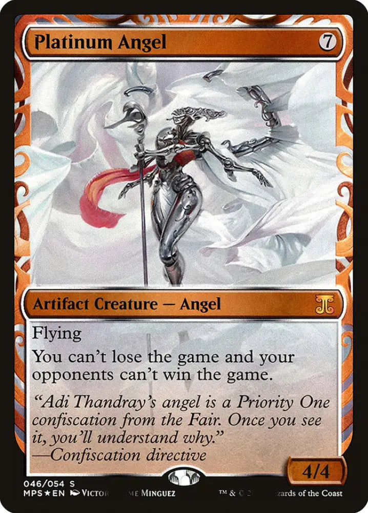 Platinum Angel [Kaladesh Inventions] - MTG Single