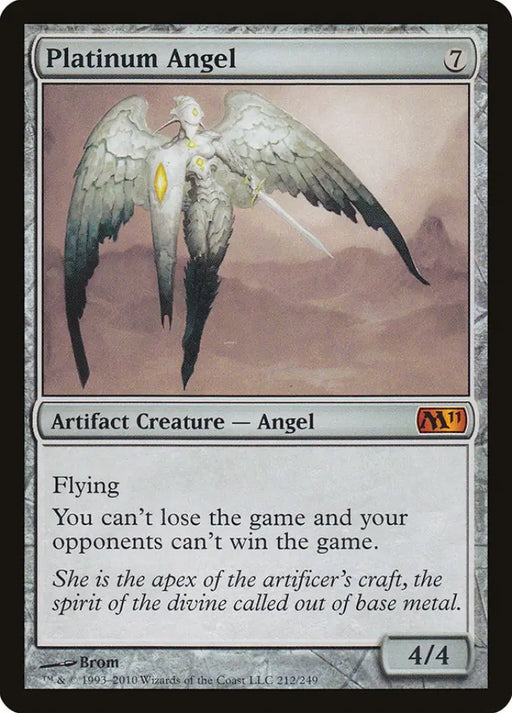 Platinum Angel [Magic 2011] - MTG Single
