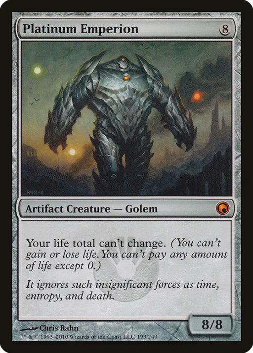 Platinum Emperion [Scars of Mirrodin] - MTG Single