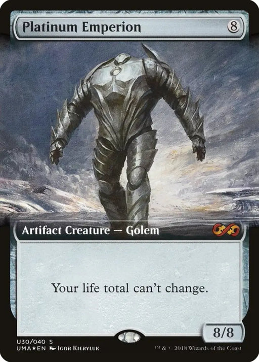 Platinum Emperion (Topper) [Ultimate Masters Box Topper] - MTG Single