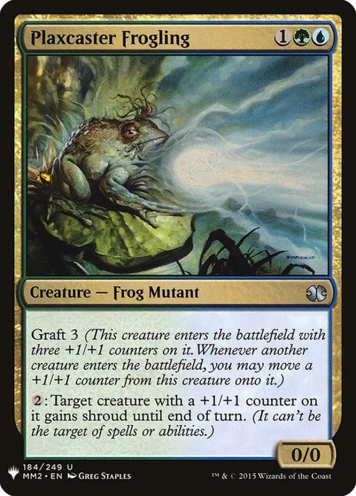 Plaxcaster Frogling [Mystery Booster] - MTG Single