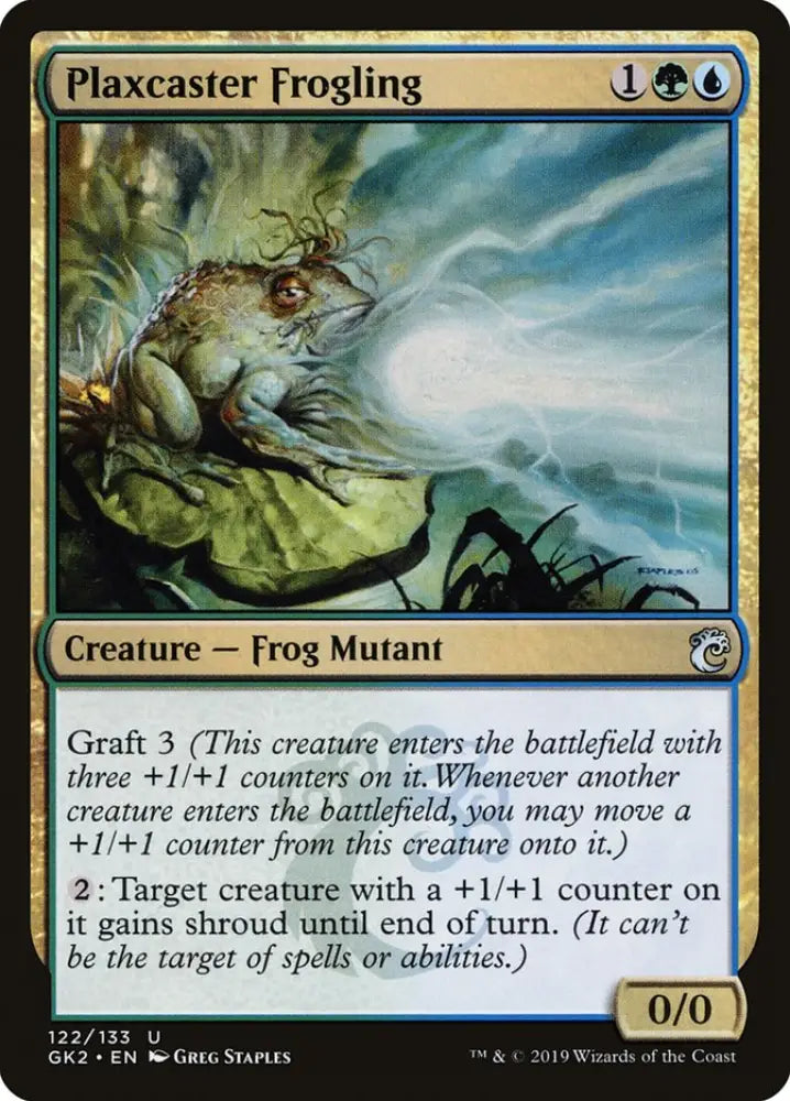 Plaxcaster Frogling [Ravnica Allegiance Guild Kit] - MTG Single