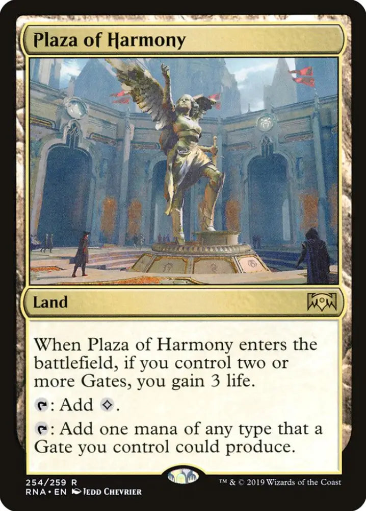 Plaza of Harmony [Ravnica Allegiance] - MTG Single