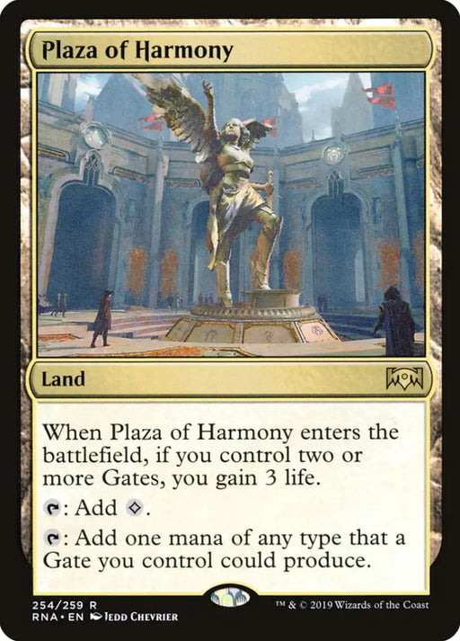 Plaza of Harmony [Ravnica Allegiance] - MTG Single