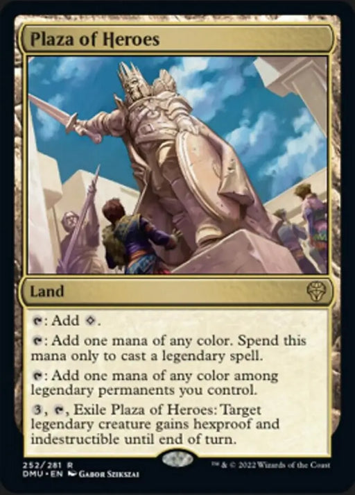 Plaza of Heroes [Dominaria United] - MTG Single