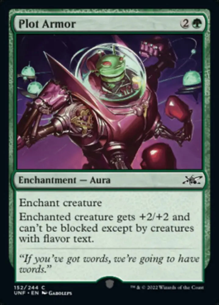 Plot Armor [Unfinity] - MTG Single