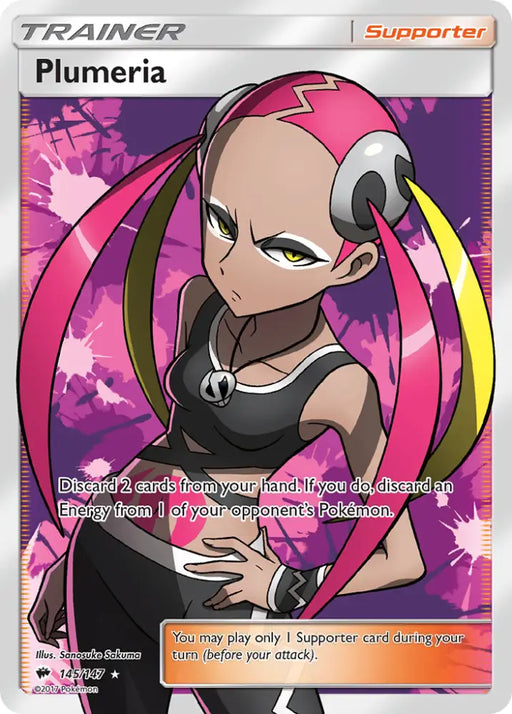 Plumeria (145/147) [Sun & Moon: Burning Shadows] - Pokemon Single