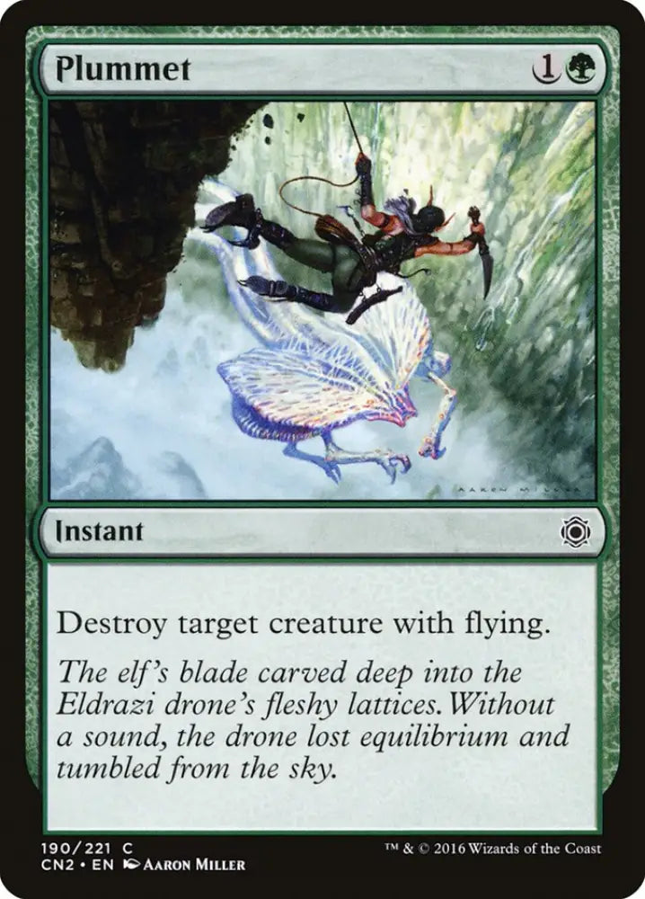Plummet [Conspiracy: Take the Crown] - MTG Single