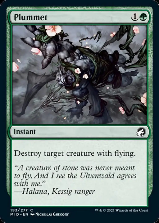 Plummet [Innistrad: Midnight Hunt] - MTG Single