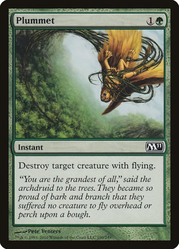 Plummet [Magic 2011] - MTG Single