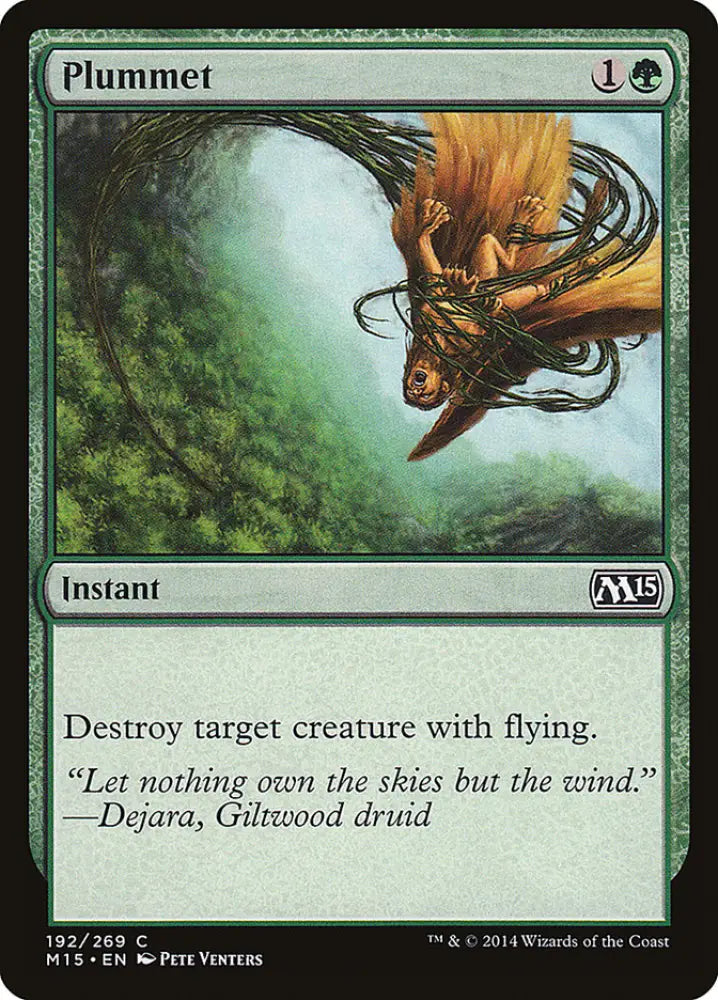 Plummet [Magic 2015] - MTG Single