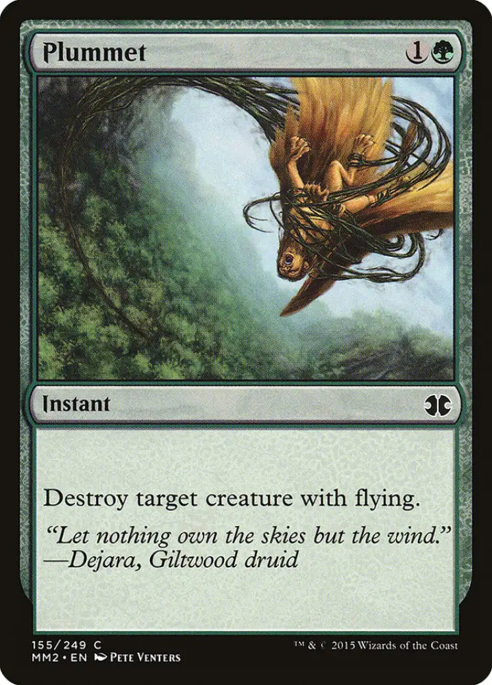 Plummet [Modern Masters 2015] - MTG Single