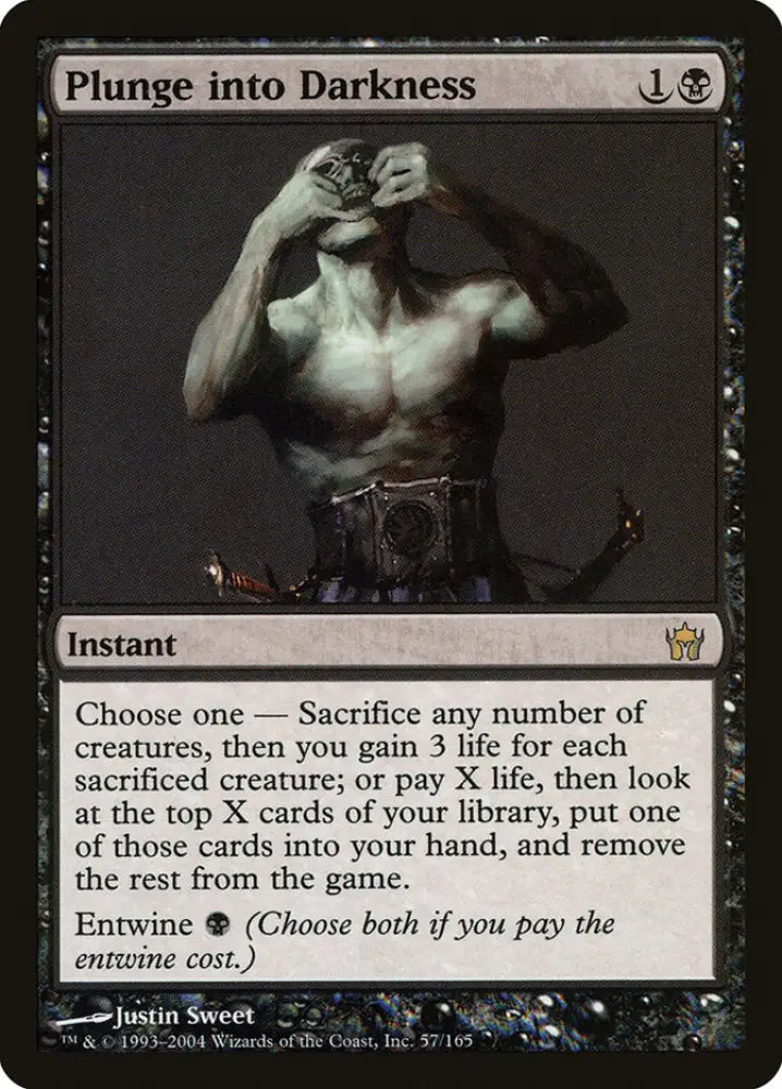 Plunge into Darkness [Fifth Dawn] - MTG Single