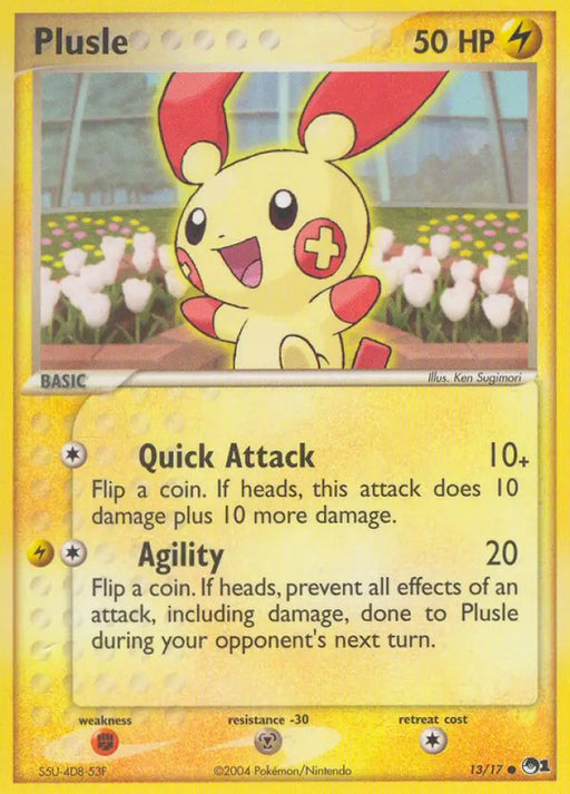 Plusle (13/17) [POP Series 1] - Pokemon Single