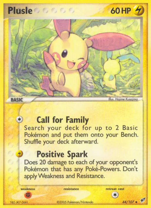 Plusle (44/107) [EX: Deoxys] - Pokemon Single