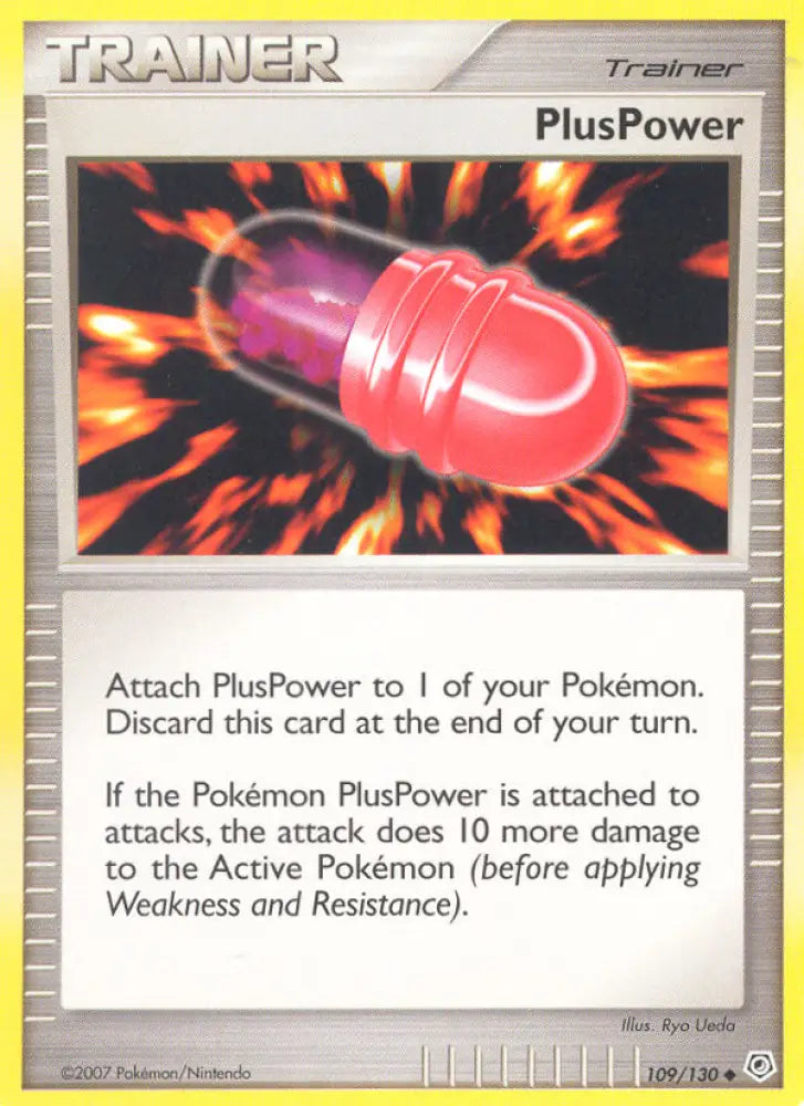PlusPower (109/130) [Diamond & Pearl: Base Set] - Pokemon Single