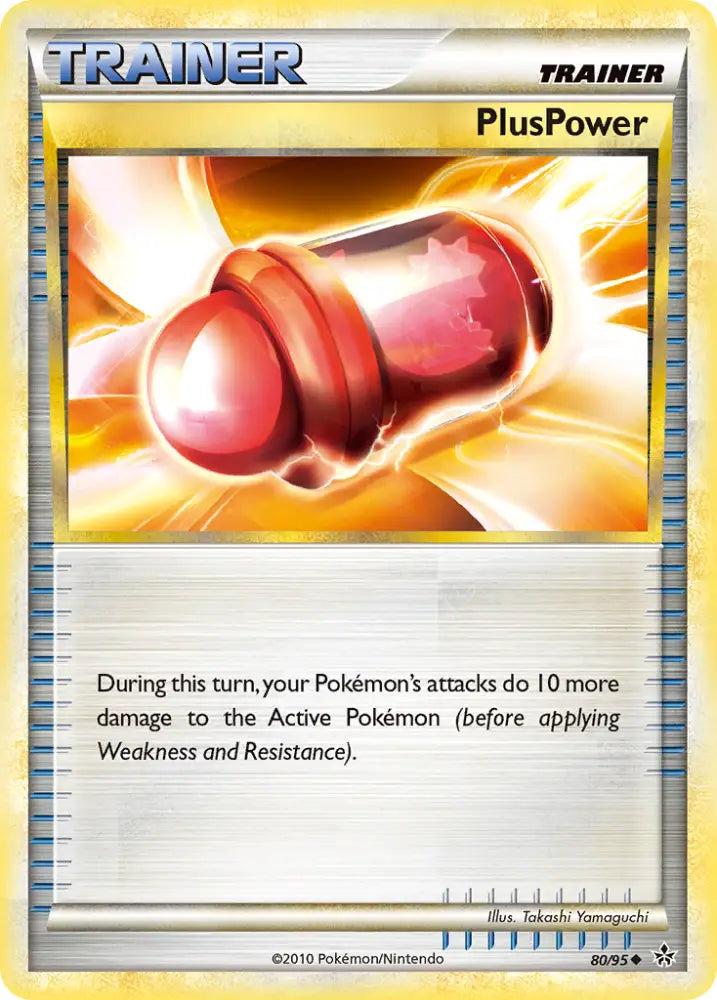 PlusPower (80/95) [HeartGold & SoulSilver: Unleashed] - Pokemon Single
