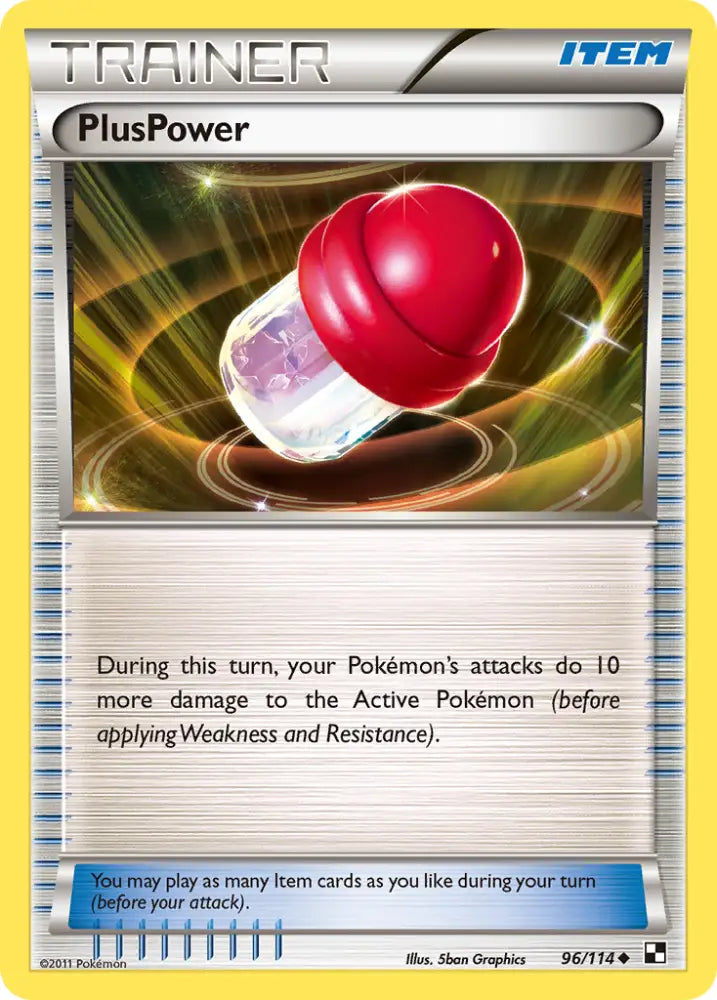 PlusPower (96/114) [Black & White: Base Set] - Pokemon Single