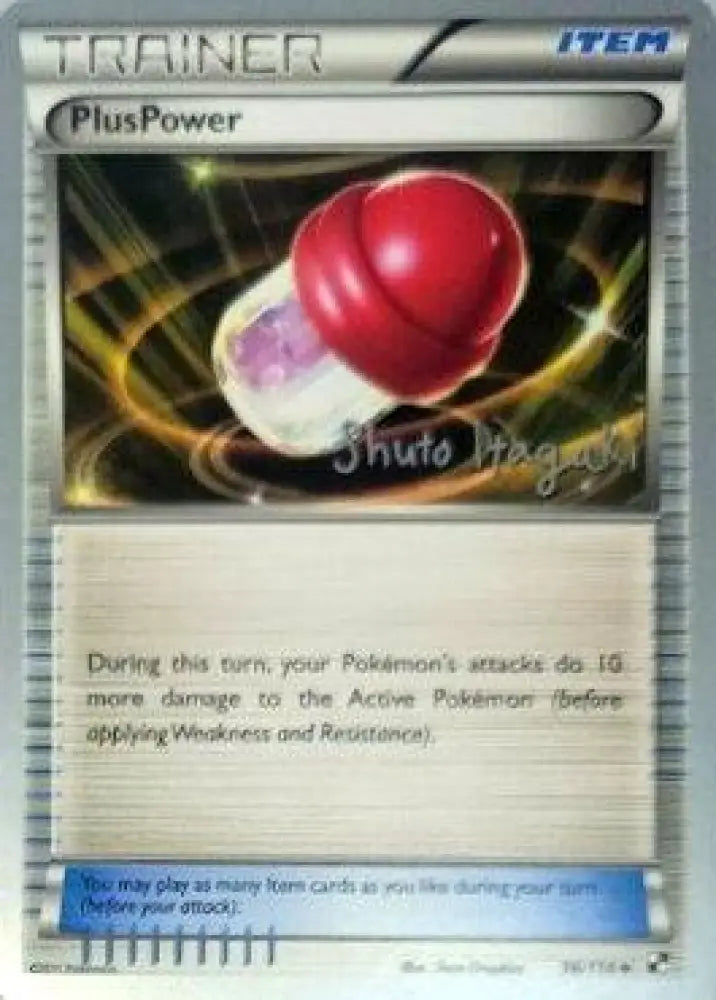PlusPower (96/114) (Terraki-Mewtwo - Shuto Itagaki) [World Championships 2012] - Pokemon Single
